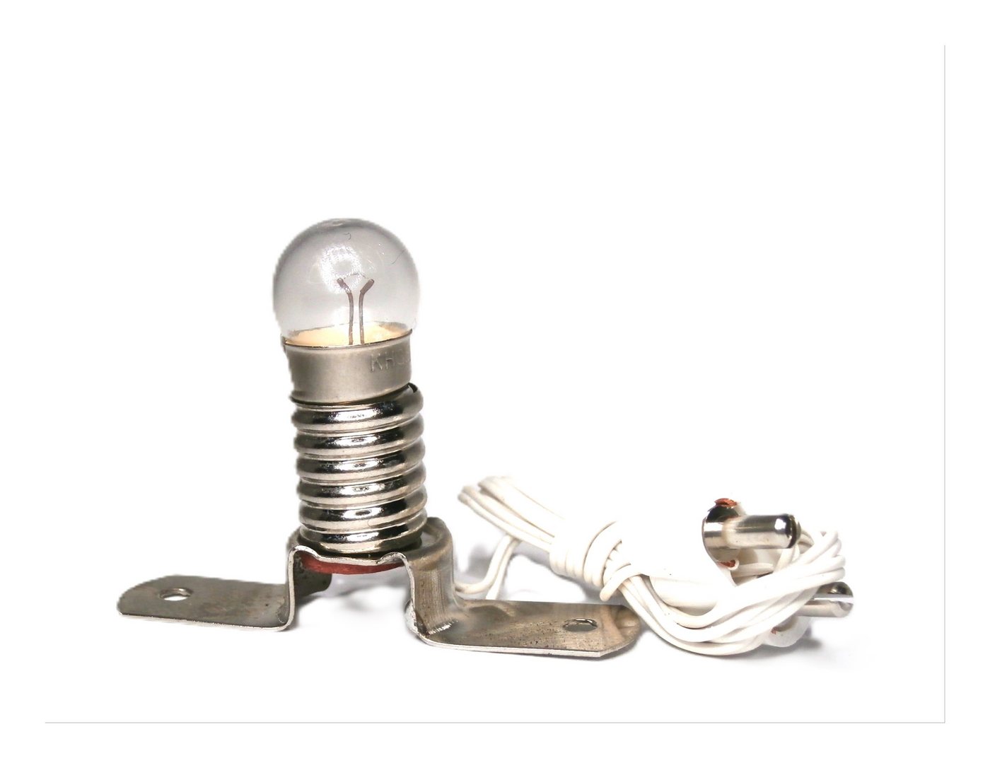 BELI-BECO Krippen-Zubehör Beli-Beco 335 Skalenlampe mit Stegfassung (3,5 V, Sockel E10), Klar von BELI-BECO