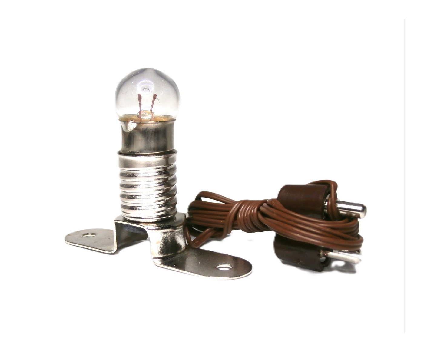BELI-BECO Krippen-Zubehör Beli-Beco 335 Skalenlampe mit Stegfassung (3,5 V, Sockel E10), Klar von BELI-BECO