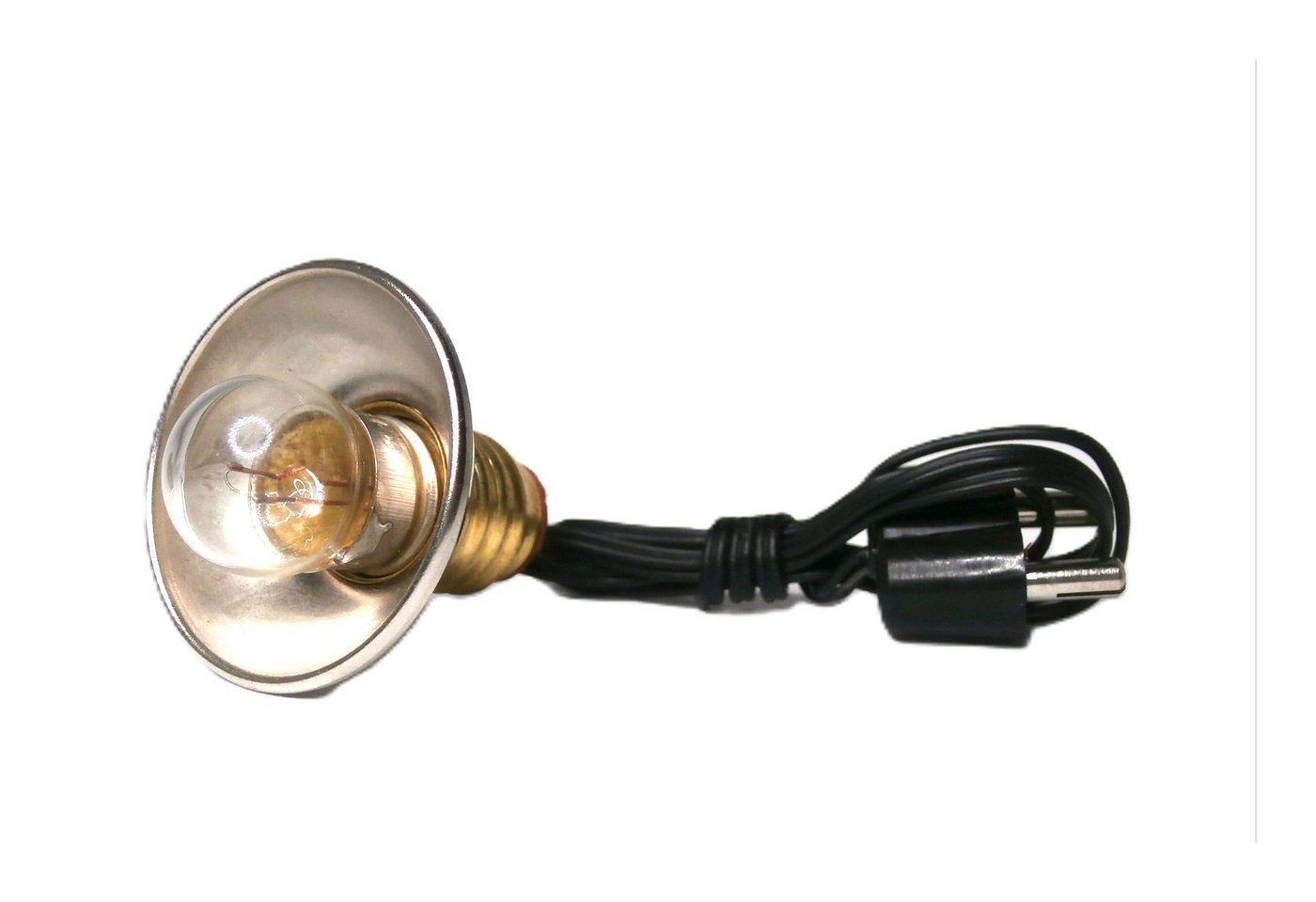 BELI-BECO Krippen-Zubehör Beli-Beco 371 Skalenlampe (3.5V, Sockel E10), Klar mit Reflektor Strahler von BELI-BECO