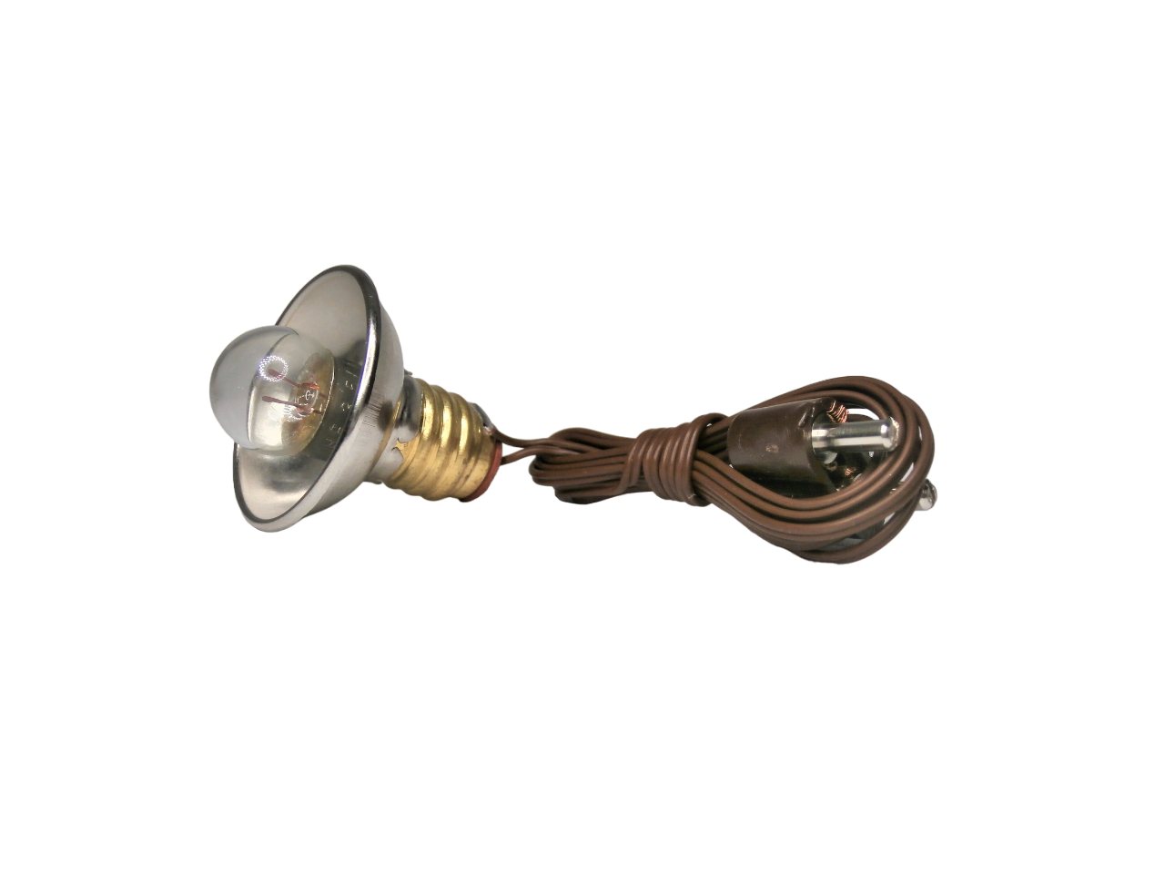 BELI-BECO Krippen-Zubehör Beli-Beco 371 Skalenlampe (3.5V, Sockel E10), Klar mit Reflektor Strahler von BELI-BECO