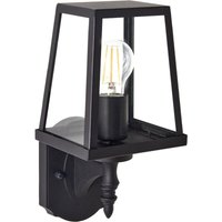 Außenwandleuchte Schwarz Metall und Glas 33 cm Gitter-Optik IP44 Modern Außenleuchte Beleuchtung für Außen Draußen Terrasse Balkon Ausstattung Außenwandleuchte Schwarz Metall und Glas 33 cm Gitter-Optik IP44 Modern Außenleuchte Beleuchtung für Außen Draußen Terrasse Balkon Ausstattung von BELIANI
