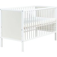 Babybett ZAMA 60 x 120 cm Weiß von BELIANI