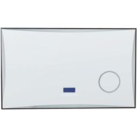 Badspiegel Silber Rechteckig 100 x 60 cm mit led Beleuchtung Antibeschlag Kosmetikspiegel Bluetooth Lautsprecher Uhr Touch Sensor Modern Badspiegel Silber Rechteckig 100 x 60 cm mit led Beleuchtung Antibeschlag Kosmetikspiegel Bluetooth Lautsprecher Uhr Touch Sensor Modern von BELIANI