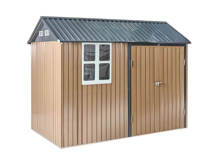 Beliani, Gartenhaus + Gartenschrank, Nocciano von BELIANI