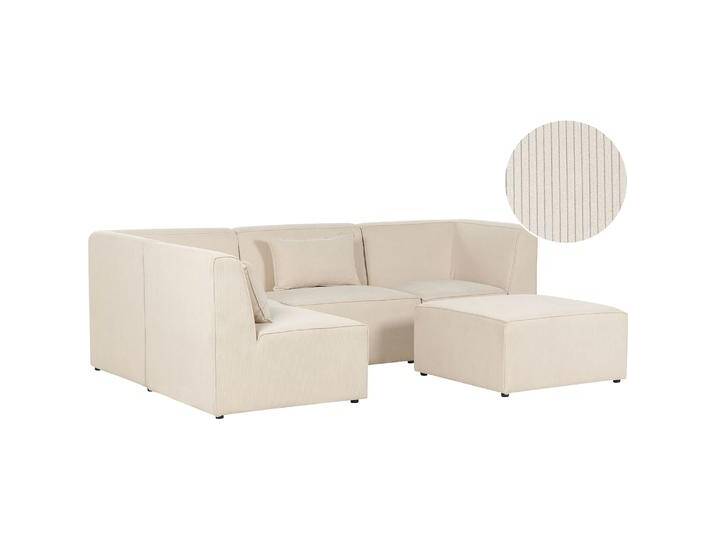 Beliani, Sofa + Bettsofa, Lemvig (Ecksofa) von BELIANI