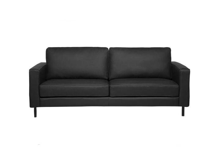 Beliani 3-SITZER-SOFA, Schwarz, Leder, 204x87x91 cm, Wohnzimmer, Sofas & Couches, Sofas, 3-Sitzer Sofas Beliani 3-SITZER-SOFA, Schwarz, Leder, 204x87x91 cm, Wohnzimmer, Sofas & Couches, Sofas, 3-Sitzer Sofas von BELIANI