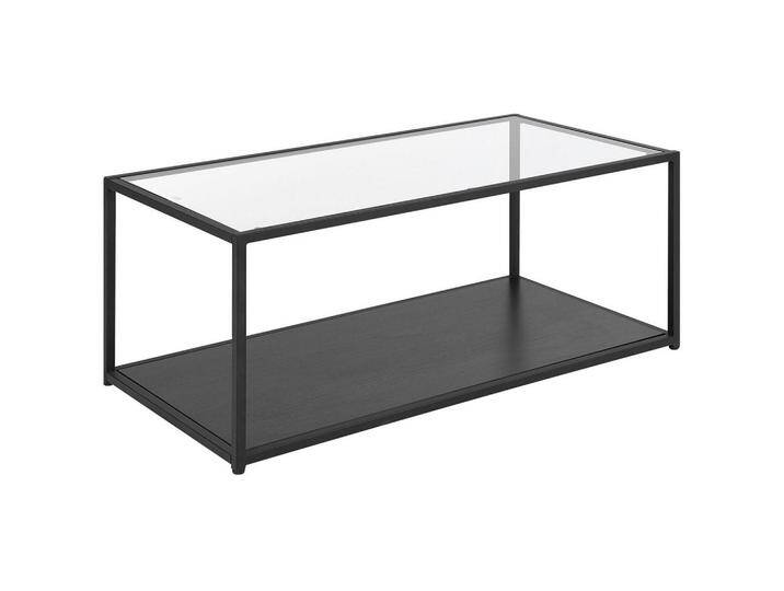 Beliani COUCHTISCH, Schwarz, Glas, 100x42x54 cm, Wohnzimmer, Wohnzimmertische, Couchtische Beliani COUCHTISCH, Schwarz, Glas, 100x42x54 cm, Wohnzimmer, Wohnzimmertische, Couchtische von BELIANI