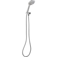 Beliani - Duschkopf mit Brauseschlauch Silber abs Edelstahl 4 Strahlarten Modern Klassisch Handbrause Set für Badezimmer Dusche von BELIANI