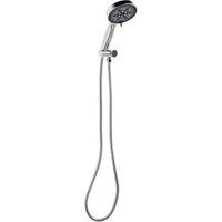 Beliani - Duschkopf mit Brauseschlauch Silber abs Edelstahl 5 Strahlarten Modern Klassisch Handbrause Set für Badezimmer Dusche von BELIANI