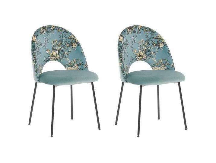 Beliani ESSZIMMERSTUHL, Grün, 1-Sitzer, 46x84x45 cm, Esszimmer, Stühle, Esszimmerstühle, Vierfußstühle von BELIANI