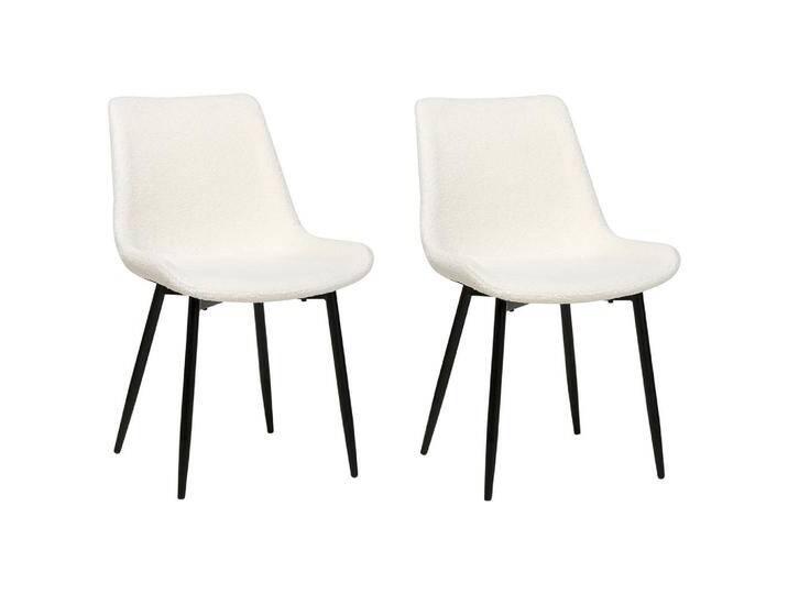 Beliani ESSZIMMERSTUHL, Weiß, 1-Sitzer, 51x82x59 cm, Esszimmer, Stühle, Esszimmerstühle, Vierfußstühle von BELIANI