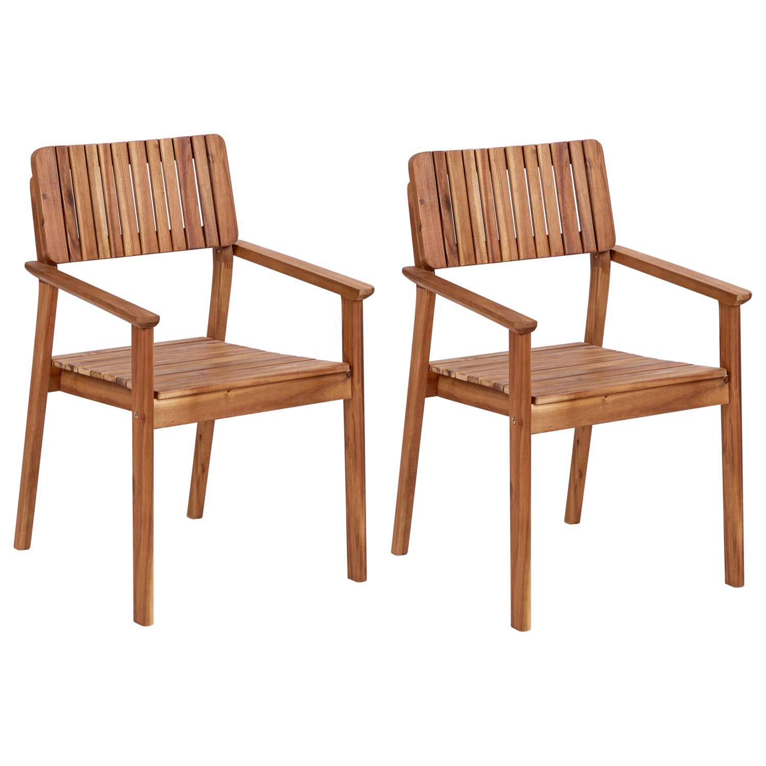 Beliani Esszimmerstuhl Heller Holzfarbton 60x55x88 Beliani Esszimmerstuhl Heller Holzfarbton 60x55x88 von BELIANI