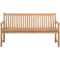 Beliani - Gartenbank hellbraun Akazienholz 160 cm Landhaus Stil Beliani - Gartenbank hellbraun Akazienholz 160 cm Landhaus Stil von BELIANI