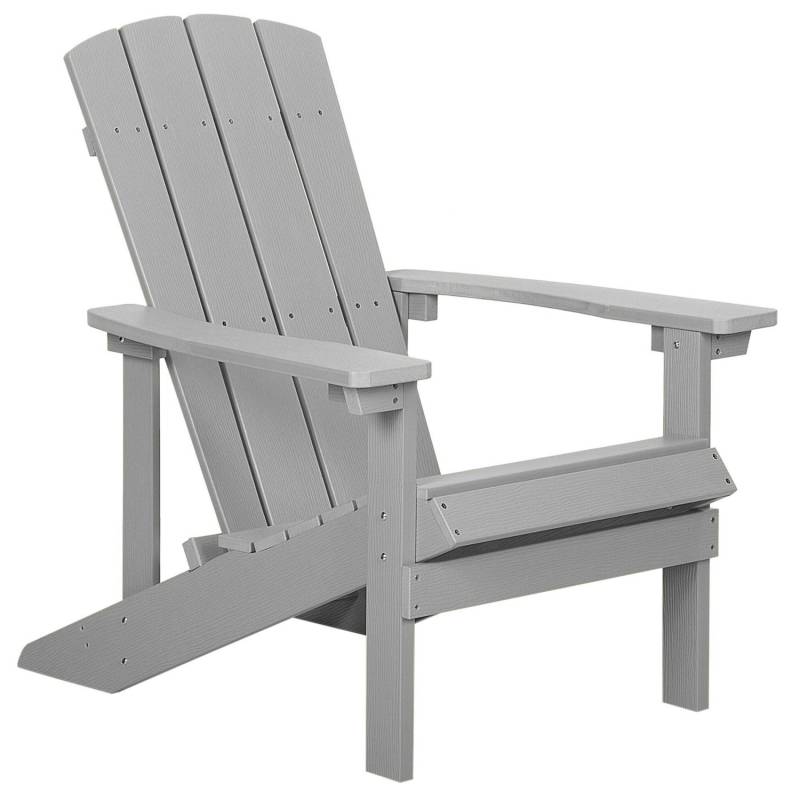 Beliani Gartenstuhl Grau 88x75x88 von BELIANI