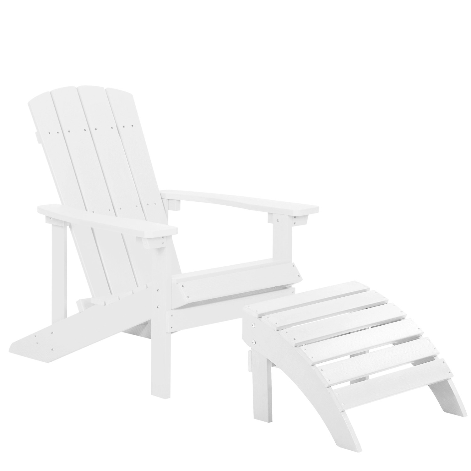 Beliani Gartenstuhl Weiss 88 x75 x88 Beliani Gartenstuhl Weiss 88 x75 x88 von BELIANI
