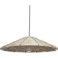 Hängelampe Naturfarben u. Schwarz aus Seegras Boho Stil Modern Hängeleuchte für Esstisch Esszimmer Wohnzimmer Schlafzimmer Hängelampe Naturfarben u. Schwarz aus Seegras Boho Stil Modern Hängeleuchte für Esstisch Esszimmer Wohnzimmer Schlafzimmer von BELIANI