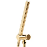 Beliani - Handbrause Gold Metall Rund Stab 1 Strahlart Modern Klassisch Duschkopf Badezimmer Stabhandbrause Stabbrause Beliani - Handbrause Gold Metall Rund Stab 1 Strahlart Modern Klassisch Duschkopf Badezimmer Stabhandbrause Stabbrause von BELIANI