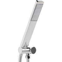 Beliani - Handbrause Silber Metall Rechteckig Stab 1 Strahlart Modern Klassisch Duschkopf Badezimmer Stabhandbrause Stabbrause Beliani - Handbrause Silber Metall Rechteckig Stab 1 Strahlart Modern Klassisch Duschkopf Badezimmer Stabhandbrause Stabbrause von BELIANI
