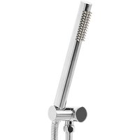 Beliani - Handbrause Silber Metall Rund Stab 1 Strahlart Modern Klassisch Duschkopf Badezimmer Stabhandbrause Stabbrause Beliani - Handbrause Silber Metall Rund Stab 1 Strahlart Modern Klassisch Duschkopf Badezimmer Stabhandbrause Stabbrause von BELIANI