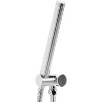 Beliani - Handbrause Silber Metall Rund Stab 1 Strahlart Modern Klassisch Duschkopf Badezimmer Stabhandbrause Stabbrause von BELIANI