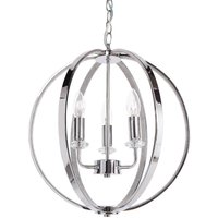 Beliani - Kronleuchter Eisen mit Kristall Akzente Beleuchtung Glamour-Stil Wohnzimmer Esszimmer Messing Pendelleuchte Beliani - Kronleuchter Eisen mit Kristall Akzente Beleuchtung Glamour-Stil Wohnzimmer Esszimmer Messing Pendelleuchte von BELIANI