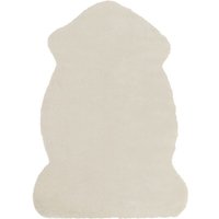 Beliani - Kunstfell Teppich Beige Webpelz Stoff Kaninchen 60 x 90 cm Fellform Pelzimitat Bettvorleger Läufer Überwurf für Sitzmöbel Sofa Couch Sessel Beliani - Kunstfell Teppich Beige Webpelz Stoff Kaninchen 60 x 90 cm Fellform Pelzimitat Bettvorleger Läufer Überwurf für Sitzmöbel Sofa Couch Sessel von BELIANI