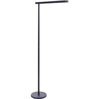 LED-Stehlampe Schwarz Metall 186 cm Langes Kabel mit Schalter Eckig Bogenlampe Industrie Design Wohnzimmer Ausstattung Beleuchtung von BELIANI