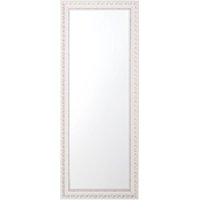 Beliani - Wandspiegel Cremeweiß Kunststoff mit Breitem Rahmen Antik-Optik Rechteckig 50 x 130 cm Romantisch Vintage Ganzkörperspiegel Hängespiegel Beliani - Wandspiegel Cremeweiß Kunststoff mit Breitem Rahmen Antik-Optik Rechteckig 50 x 130 cm Romantisch Vintage Ganzkörperspiegel Hängespiegel von BELIANI