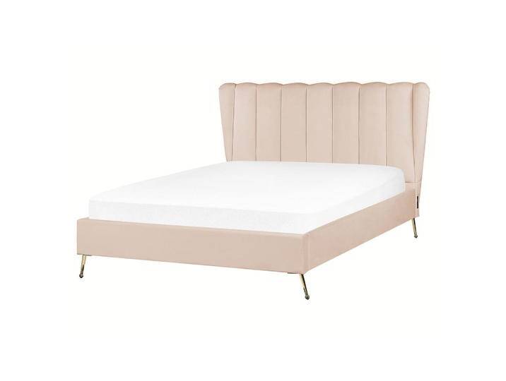 Beliani POLSTERBETT, Beige, 140x200 cm, Schlafzimmer, Betten, Polsterbetten von BELIANI