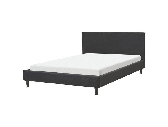 Beliani POLSTERBETT, Schwarz, 140x200 cm, Schlafzimmer, Betten, Polsterbetten von BELIANI