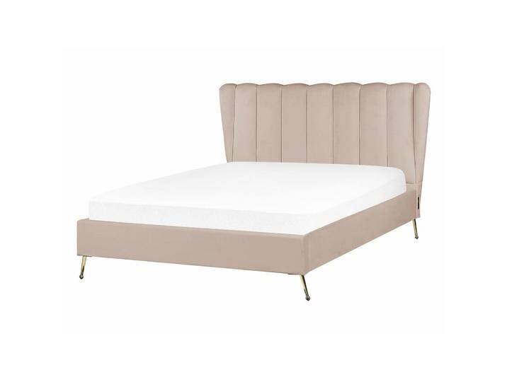 Beliani POLSTERBETT, Taupe, 140x200 cm, Schlafzimmer, Betten, Polsterbetten von BELIANI