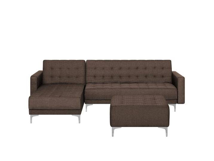 Beliani SCHLAFSOFA, Dunkelbraun, 4-Sitzer, L-Form, 267x168 cm, Wohnzimmer, Sofas & Couches, Wohnlandschaften, Ecksofas Beliani SCHLAFSOFA, Dunkelbraun, 4-Sitzer, L-Form, 267x168 cm, Wohnzimmer, Sofas & Couches, Wohnlandschaften, Ecksofas von BELIANI