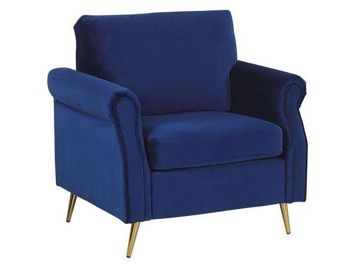 Beliani SESSEL, Blau, 1-Sitzer, 85x90x69 cm, Wohnzimmer, Sessel, Polstersessel von BELIANI