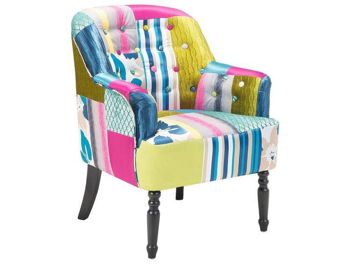 Beliani SESSEL, Mehrfarbig, 1-Sitzer, 59x86x57 cm, Wohnzimmer, Sessel, Polstersessel von BELIANI