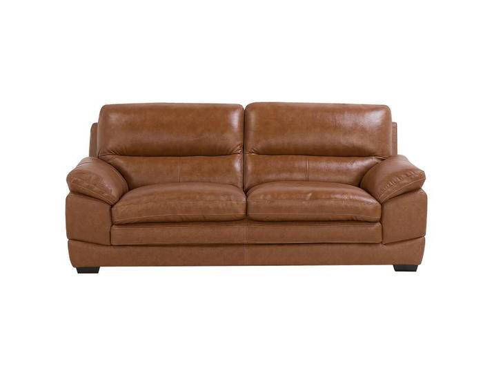 Beliani SOFA, Gold, Leder, 3-Sitzer, 200x89x85 cm, Wohnzimmer, Sofas & Couches, Sofas, 3-Sitzer Sofas Beliani SOFA, Gold, Leder, 3-Sitzer, 200x89x85 cm, Wohnzimmer, Sofas & Couches, Sofas, 3-Sitzer Sofas von BELIANI