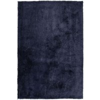 Beliani - Teppich Blau 160 x 230 cm Shaggy in rechteckiger Form Getuftet Klassisch von BELIANI