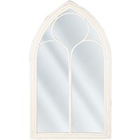 Beliani - Wandspiegel Weiß 62 x 113 cm in Fensteroptik Elegant Romantisch von BELIANI