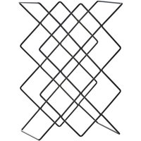 Beliani - Weinregal Schwarz Eisen Metall 38 x 26 x 17 cm für Weinflaschen Modernes Design Weinständer für Küche Esszimmer Beliani - Weinregal Schwarz Eisen Metall 38 x 26 x 17 cm für Weinflaschen Modernes Design Weinständer für Küche Esszimmer von BELIANI