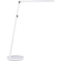 Beliani - led Schreibtischlampe Weiß 48 cm Hoch Verstellbar Modernes Design Minimalistisch für Büro Home Office Arbeitszimmer Schreibtisch - Weiß von BELIANI