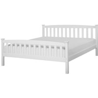 Bett mit Lattenrost Kiefernholz GIVERNY 140 x 200 cm Weiß Bett mit Lattenrost Kiefernholz GIVERNY 140 x 200 cm Weiß von BELIANI