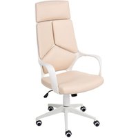 Bürostuhl DELIGHT Kunstleder Hellbeige Bürostuhl DELIGHT Kunstleder Hellbeige von BELIANI