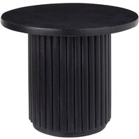 Couchtisch Schwarz Mangoholz ⌀ 50 cm Rund Lamellenoptik Rillen-Optik Lattenoptik Modern Kaffeetisch Beistelltisch Wohnzimmer Ausstattung Couchtisch Schwarz Mangoholz ⌀ 50 cm Rund Lamellenoptik Rillen-Optik Lattenoptik Modern Kaffeetisch Beistelltisch Wohnzimmer Ausstattung von BELIANI