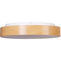 Beliani - Deckenleuchte Gold Ringform Stahl und Kunststoff mit Integriertem LED-Licht Runde Form Moderne Beleuchtung von BELIANI