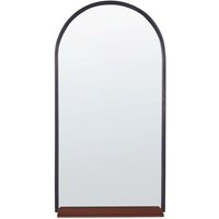 Wandspiegel mit Ablage DOMME 40 cm 67 cm Metall Schwarz Wandspiegel mit Ablage DOMME 40 cm 67 cm Metall Schwarz von BELIANI