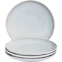 Dessertteller Set Hellgrau Steinzeug Ton und Kaolin für 4 Personen Rund ⌀ 21 cm Handgefertigt Retro Geschirr Set Essgeschirr Küche Esszimmer Dessertteller Set Hellgrau Steinzeug Ton und Kaolin für 4 Personen Rund ⌀ 21 cm Handgefertigt Retro Geschirr Set Essgeschirr Küche Esszimmer von BELIANI