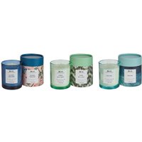 Duftkerze 3er Set Mehrfarbig Sojawachs mit Baumwolldocht im Glas in der Dose Duftnoten: Aloha Orchidee Salbei Meersalz Ozeanfrische Geschenkset Duftkerze 3er Set Mehrfarbig Sojawachs mit Baumwolldocht im Glas in der Dose Duftnoten: Aloha Orchidee Salbei Meersalz Ozeanfrische Geschenkset von BELIANI