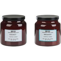 Duftkerzen 2er Set ABSOLUTE ALCHEMY Sojawachs Frische Note von BELIANI