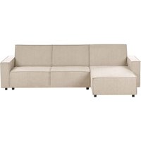 Eckschlafsofa 3-Sitzer ROMEDAL II Stoff Beige linksseitig Eckschlafsofa 3-Sitzer ROMEDAL II Stoff Beige linksseitig von BELIANI