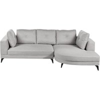 Ecksofa 3-Sitzer MARUM Kunstleinen Grau linksseitig von BELIANI