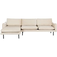 Ecksofa 4-Sitzer VINTERBRO Samtstoff Hellbeige rechtsseitig Ecksofa 4-Sitzer VINTERBRO Samtstoff Hellbeige rechtsseitig von BELIANI